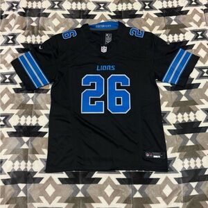Jahmyr Gibbs Detroit Lions Stitched XL Jersey